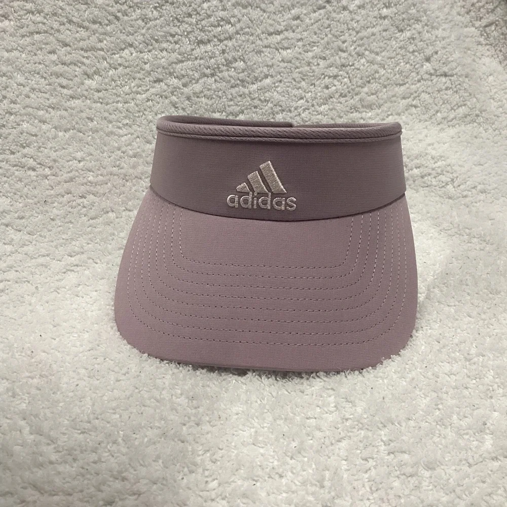 Adidas Aeroready Women Mauve Purple Athletic Running Tennis Golf Visor Hat